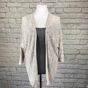 Michael Stars Cozy Knit Marled Drape Cardigan